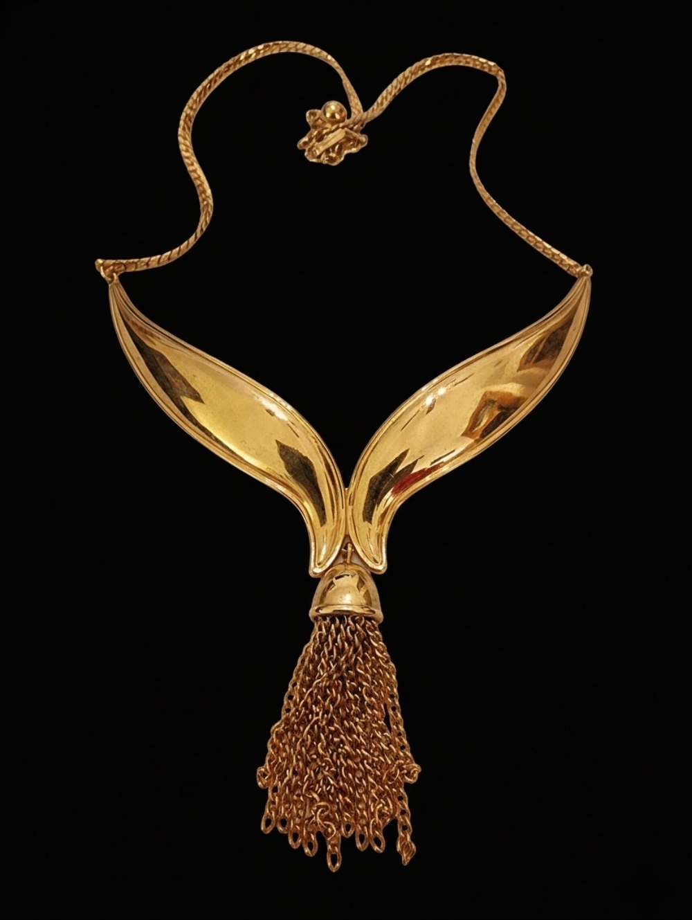 Vintage 70's Tassel Necklace